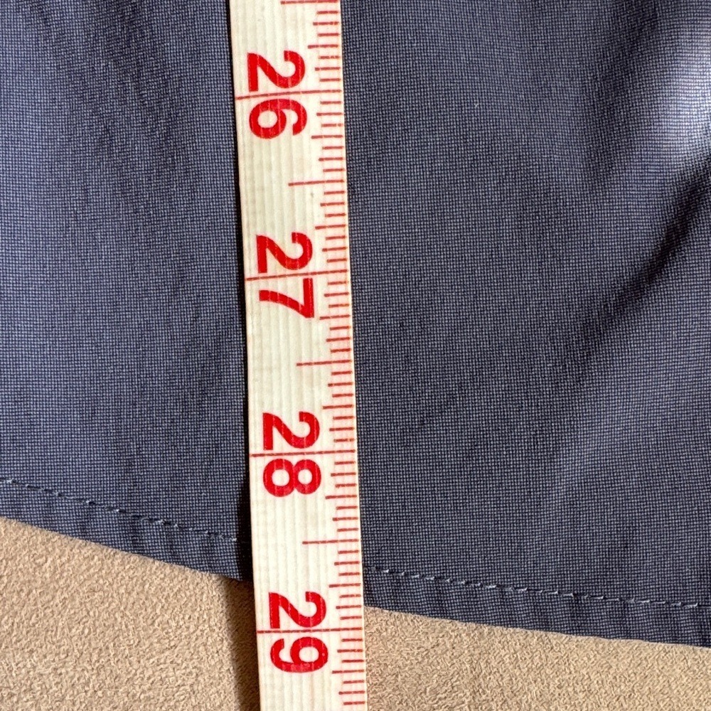 UNTUCKit. Men's long sleeve, button down shirt. XXL. Blueish Grey. Made in China - Picture 7 of 8